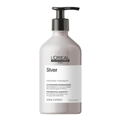 SHAMPOO SILVER (SHAMPOO PARA CABELLO GRIS, PLATINADO O CON CANAS)
